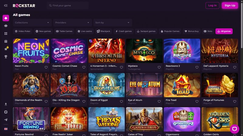 Découvrez le Rockstar Casino, le Nouveau Lieu de Jeu en Ligne en France, rockstar casino promo code